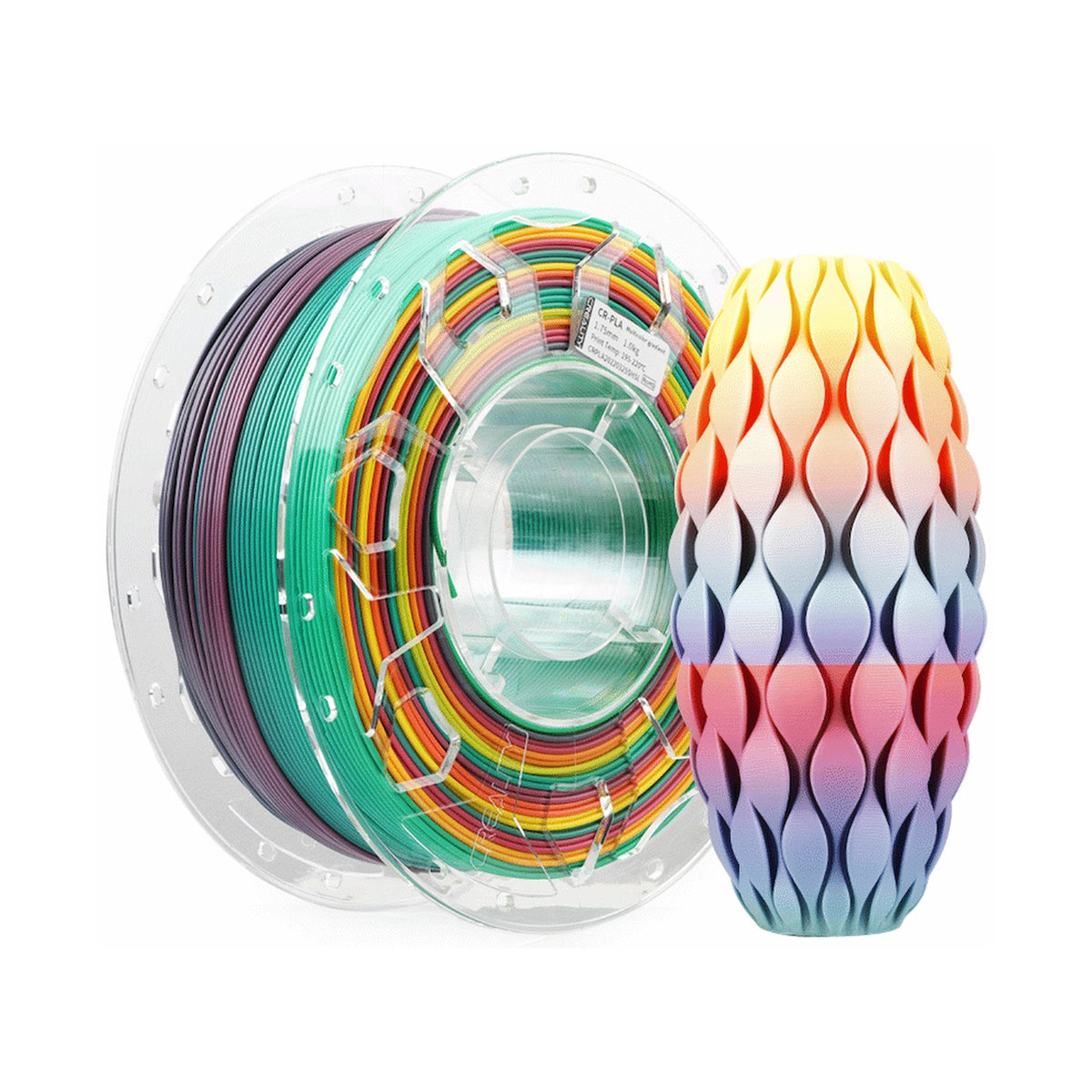 Creality CR-PLA Filament - Matte Rainbow