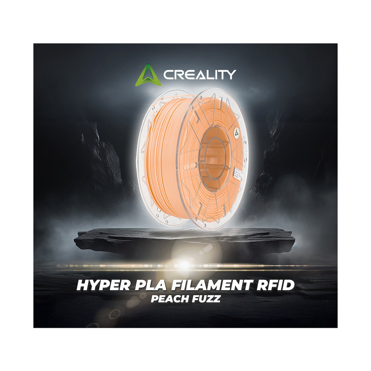 Creality Hyper PLA Filament RFID Peach Fuzz