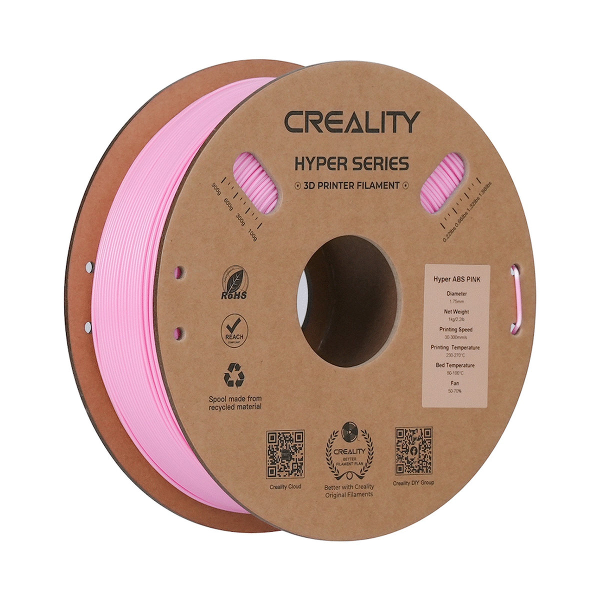 Creality Hyper ABS Pink - 1KG