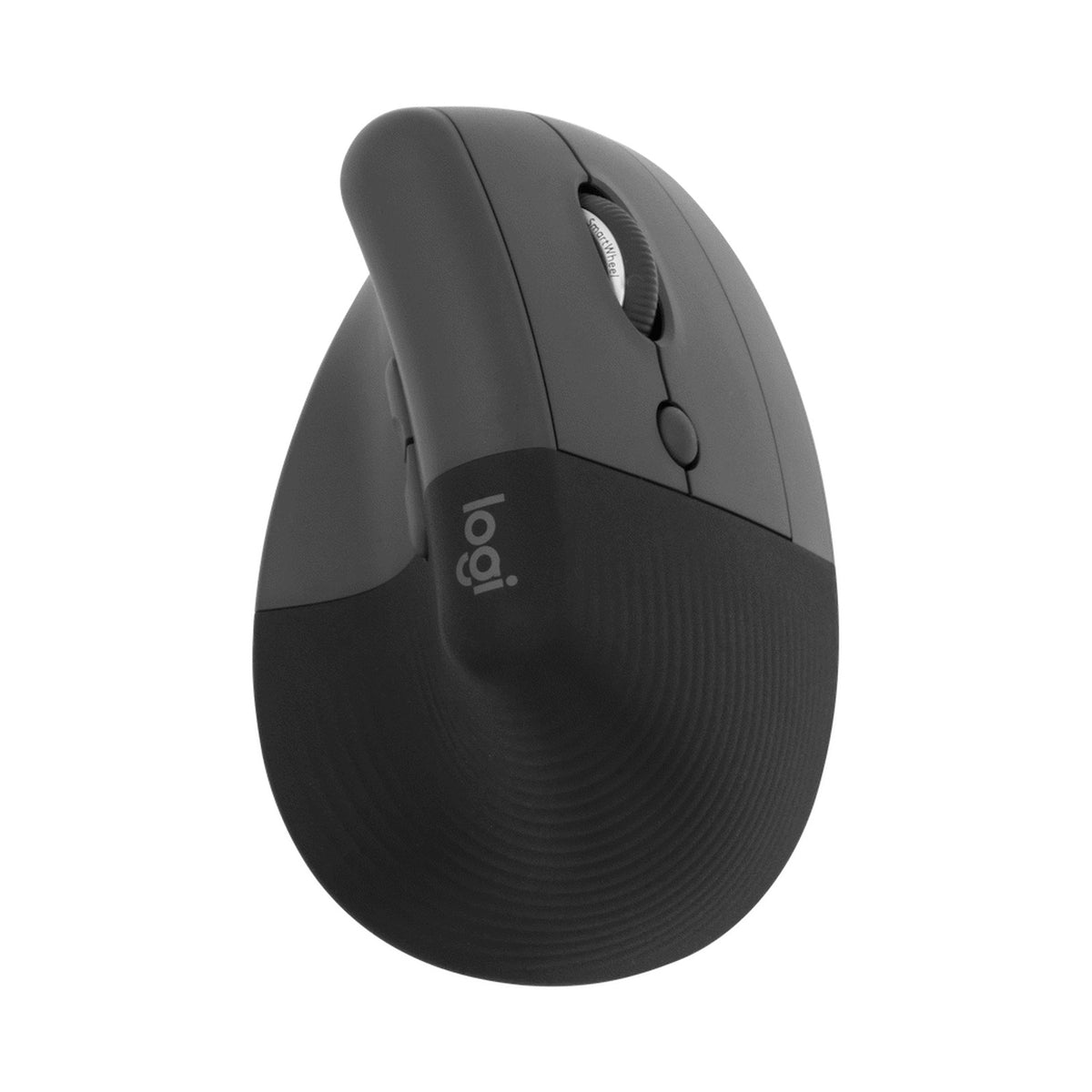 Logitech(R) Lift Vertical Ergonomic Mouse - Graphite / Black