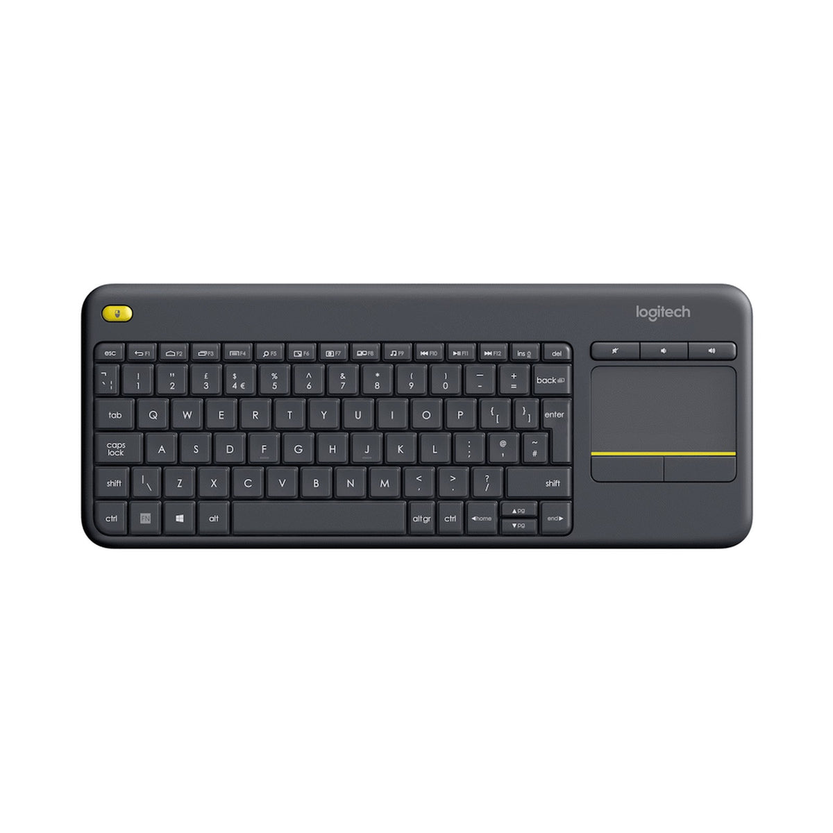Logitech(R) K400 Plus Wireless Touch Keyboard - Dark