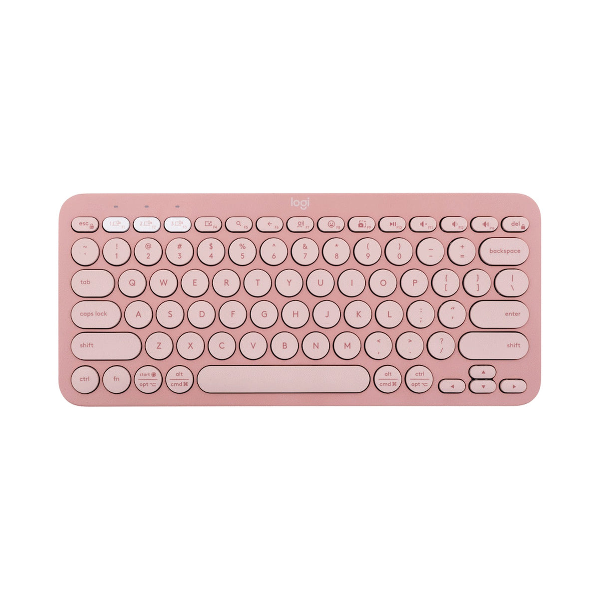 Logitech(R) Pebble Keys 2 K380s - Tonal Rose