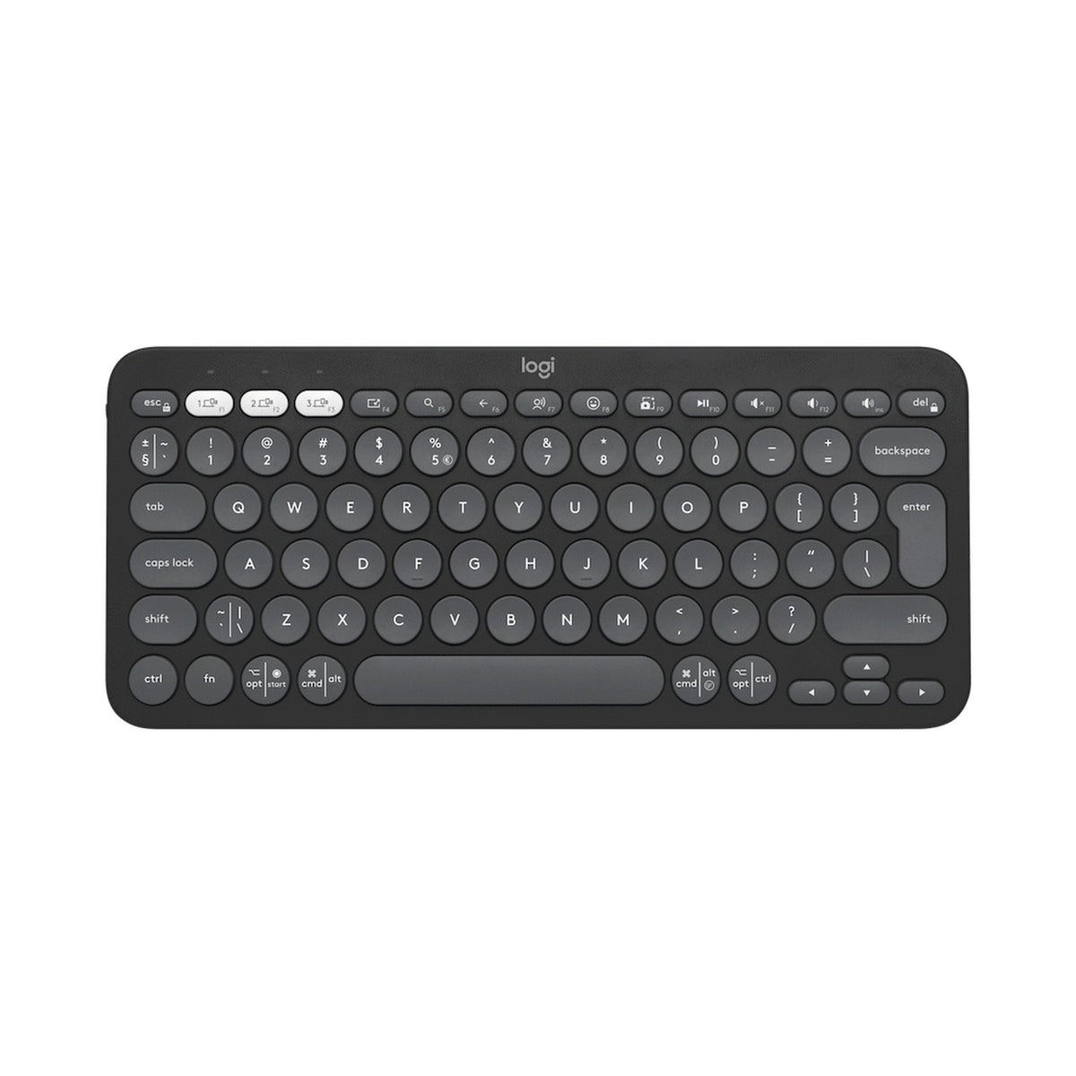 Logitech(R) Pebble Keys 2 K380s - Tonal Graphite