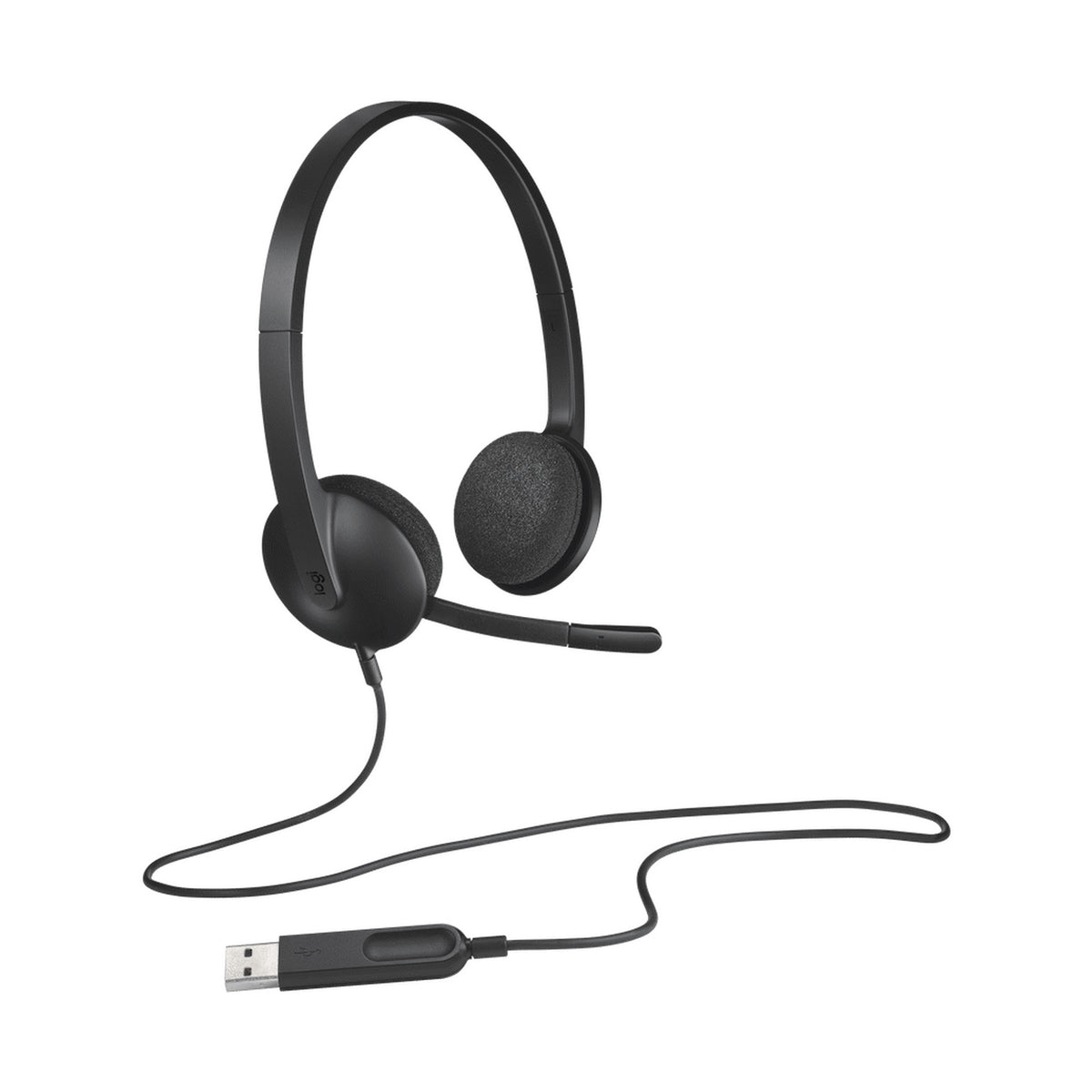 Logitech(R) H340 USB Computer Headset - Black