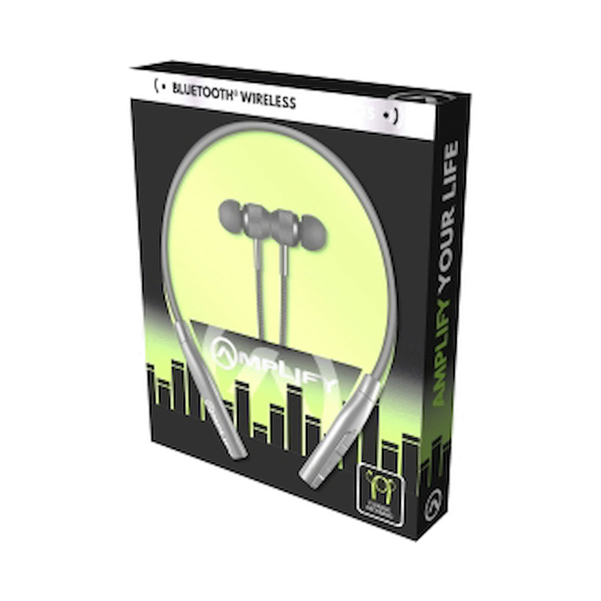 Amplify Cappella Series Bluetooth earphones with neckband - Black