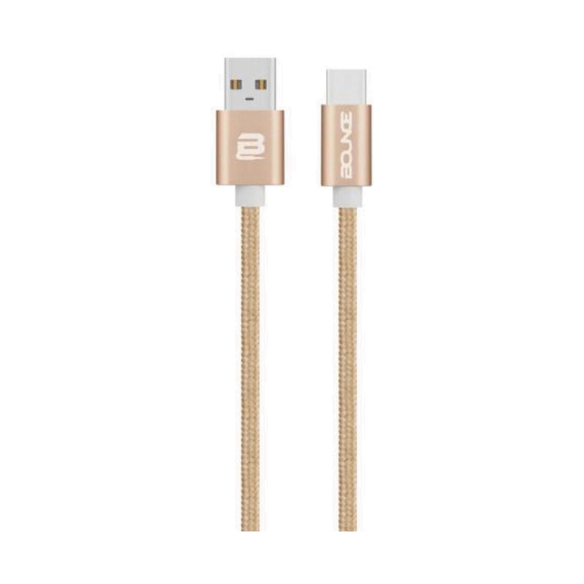 Bounce Cord Series Braided Micro USB Cable 2m - Champagne Gold