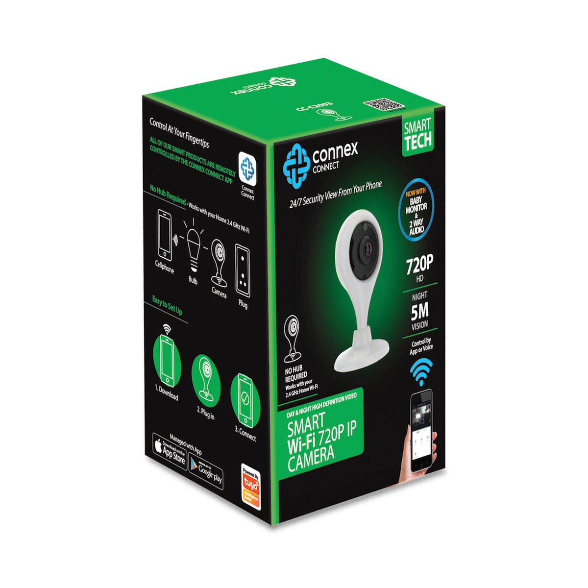 Smart Wi-Fi 720P IP Camera - Indoor