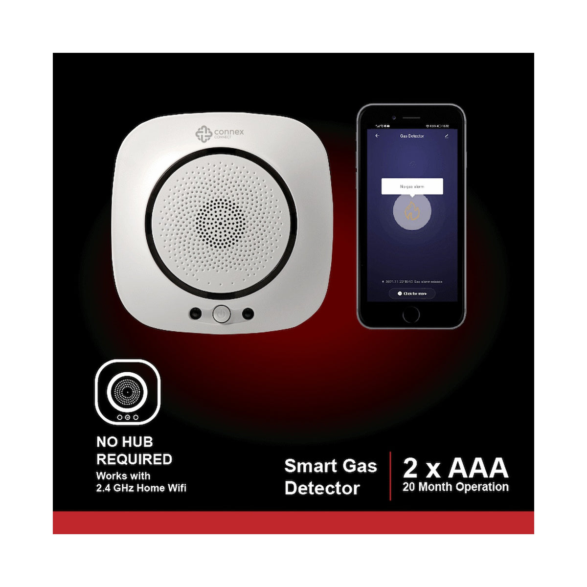 Smart Wi-Fi Gas Detector Alarm
