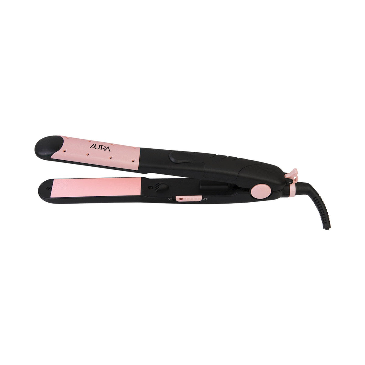 Aura by Elektra Wet n Dry Straightener Black