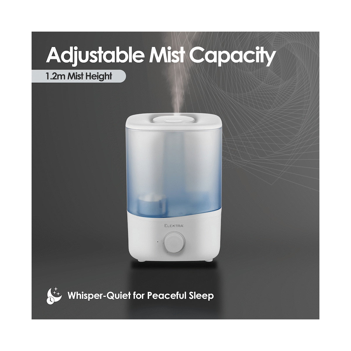 Elektra 3L Ultrasonic Humidifier
