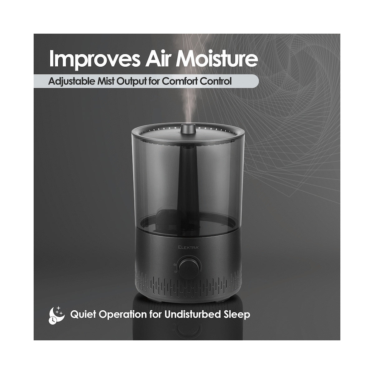Elektra 5L Ultrasonic Humidifier
