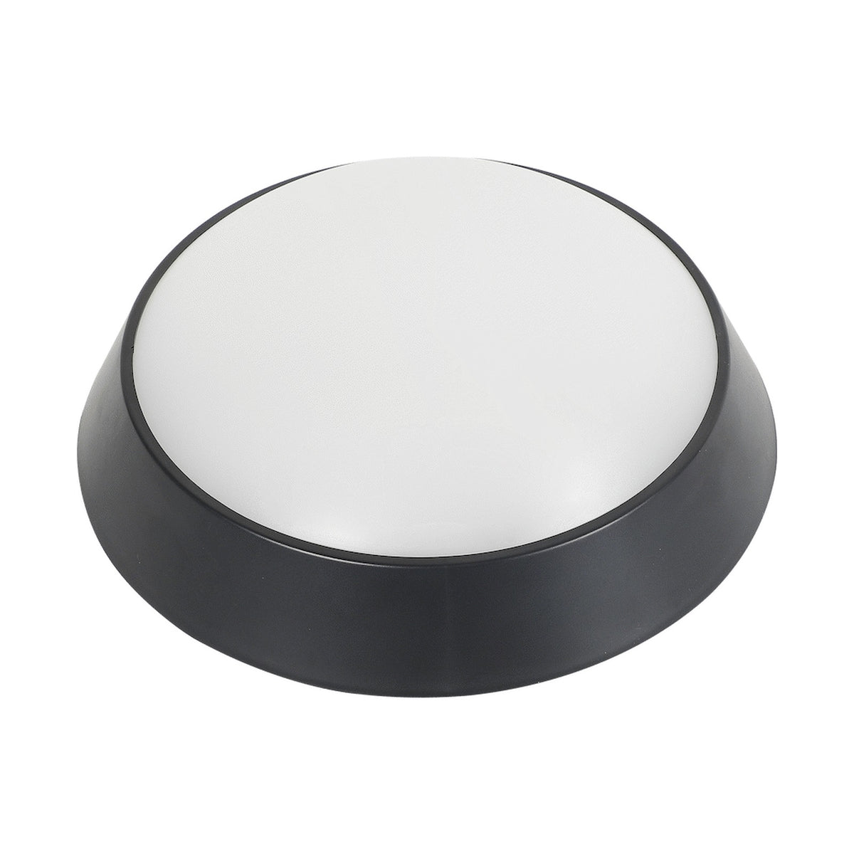 Ellies Spectra Series - AC 15W Round LED Bulkhead with 3CCT -BK