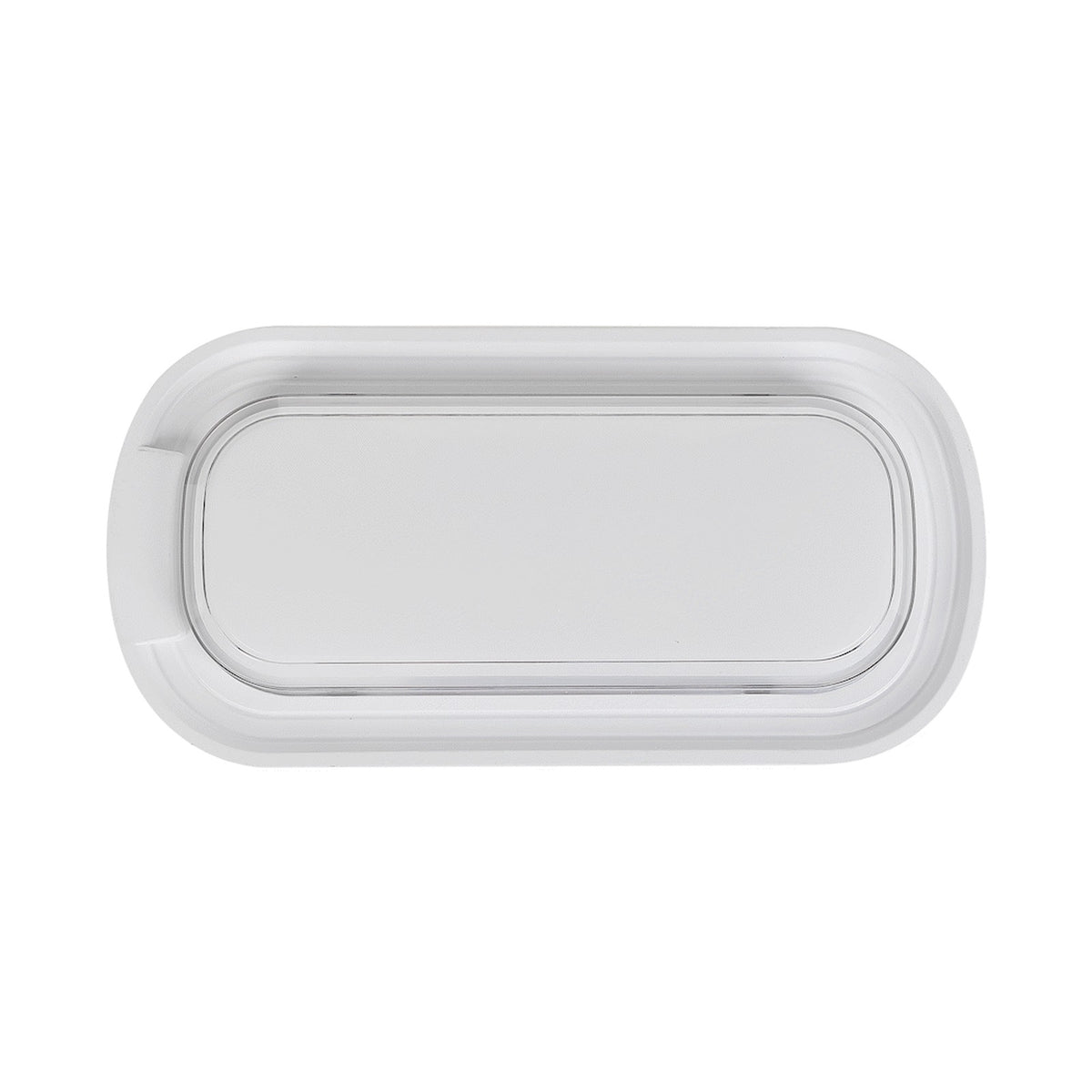 Ellies Ellipse Series AC 24W Capsule LED Bulkhead - PC - WT