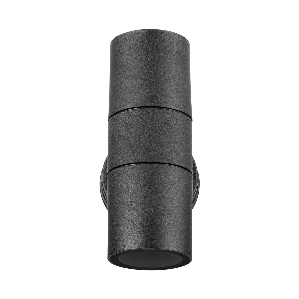 Ellies Ash Series AC dual beam wall light - Nylon Carbon Fiber - GU10 Base- BK