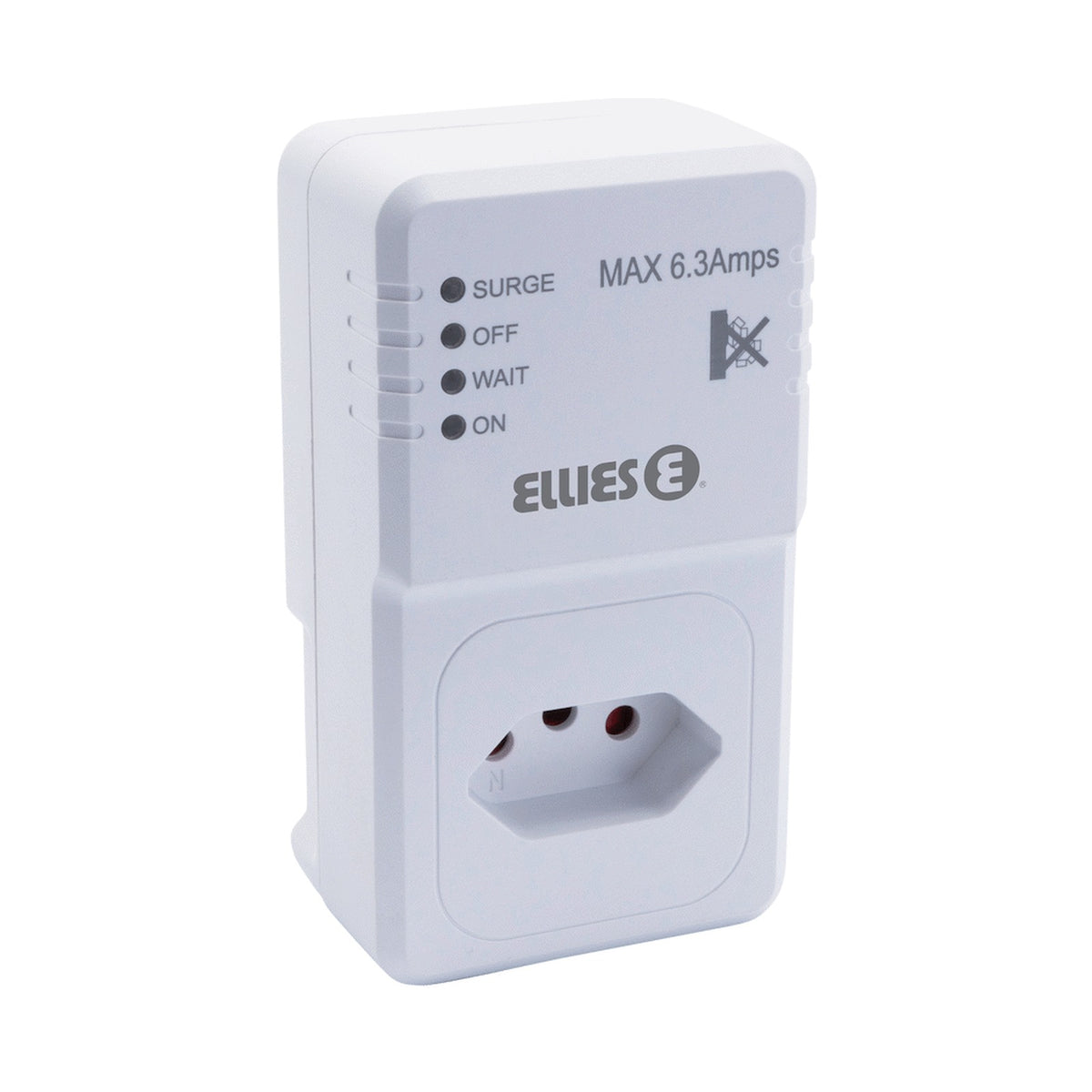 Ellies - 1-Way TV Surge Adaptor with SANS 164-2