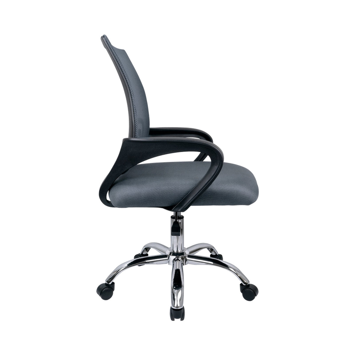 Everfurn Swift Mid Back Chair - Grey