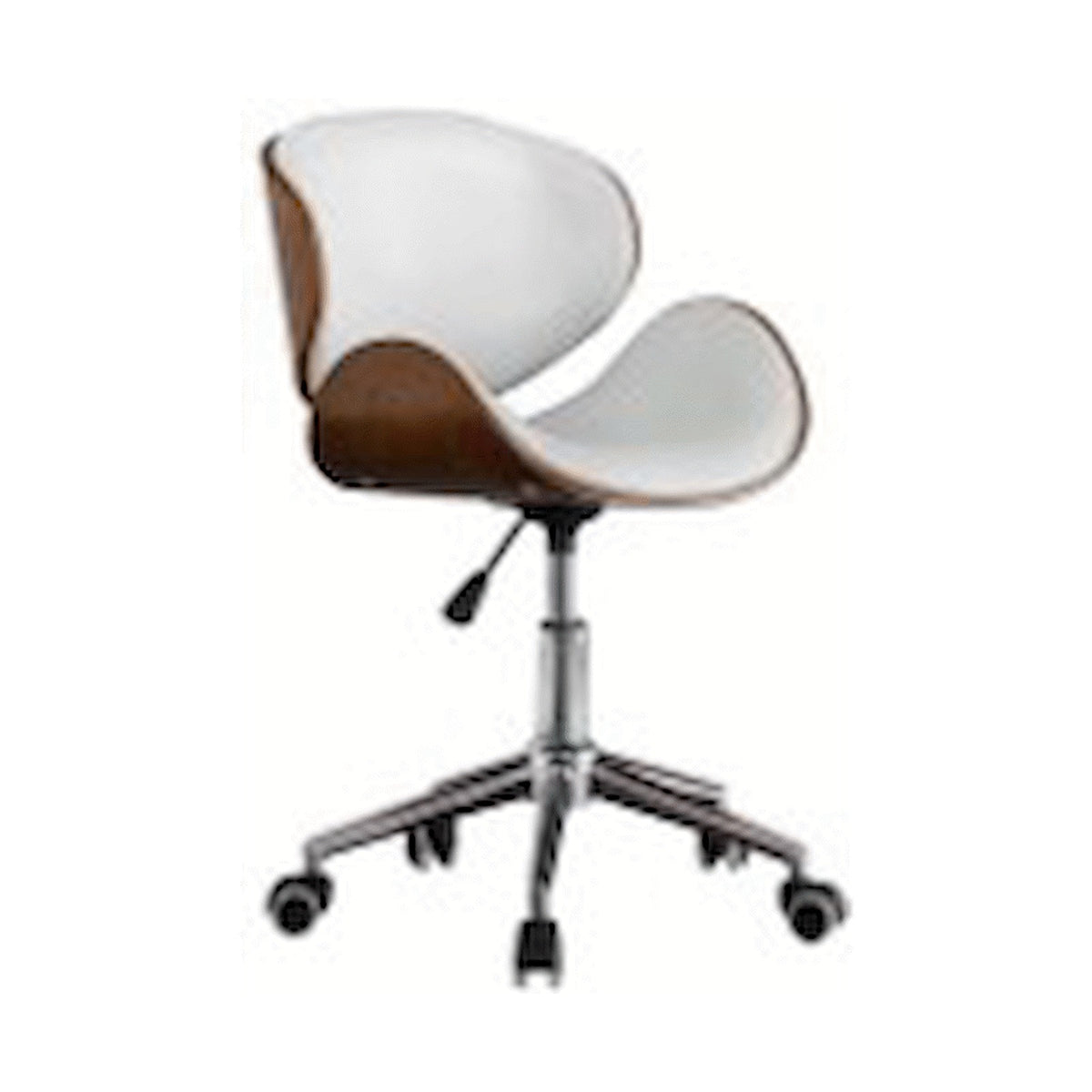 Amos Mid Back Office Chair - White