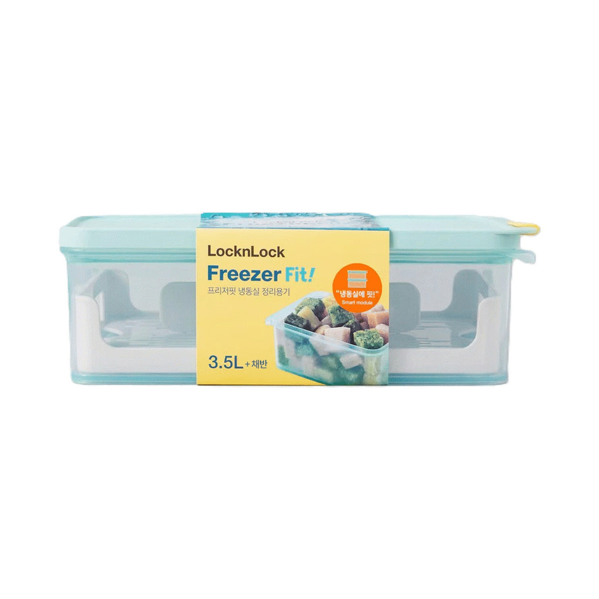 LocknLock Freezer Fit rect 3.5lt w/drain