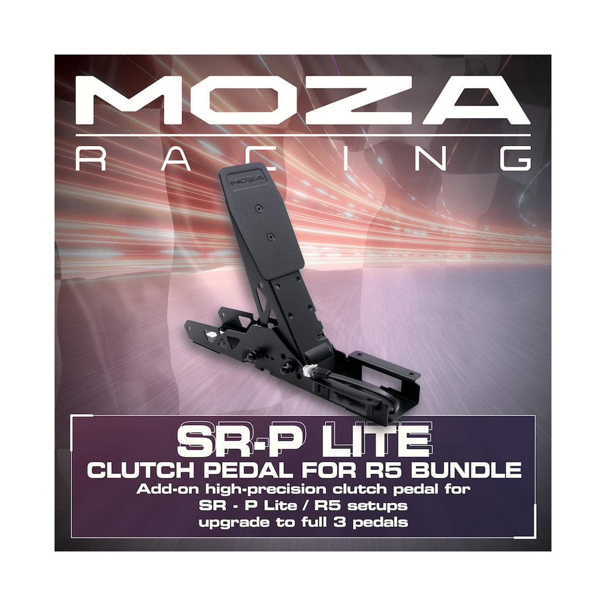 MOZA SR-P Lite Clutch Pedal for R5 Bundle