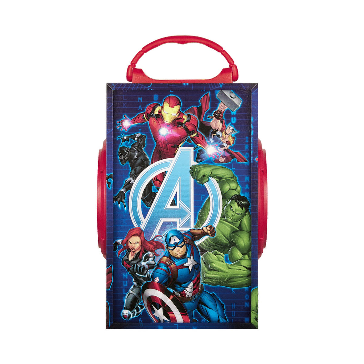 Marvel Avengers Galaxy LED Stars Karaoke Machine with Microphone
