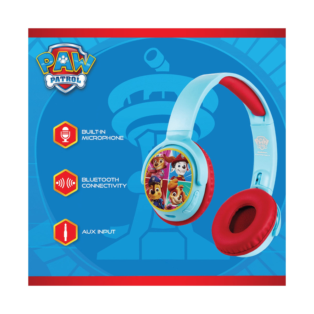 PAW Patrol Bluetooth Wireless Stereo Headphones