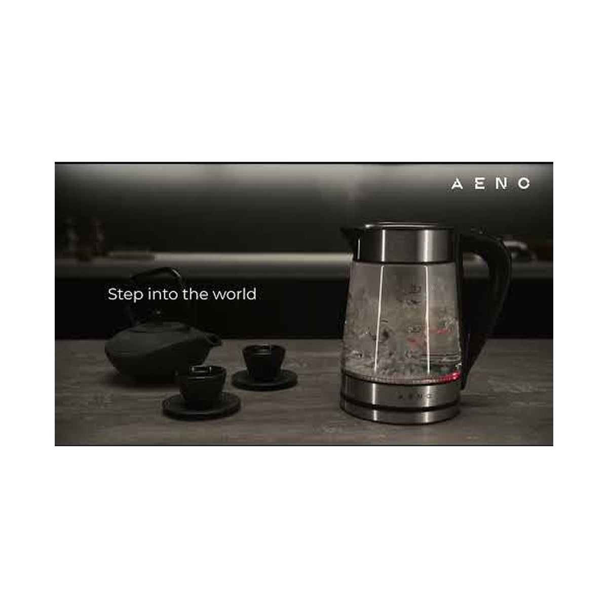 AENO Kettle EK1S: Connected AENO App, 1.7l, Glass, 2200W