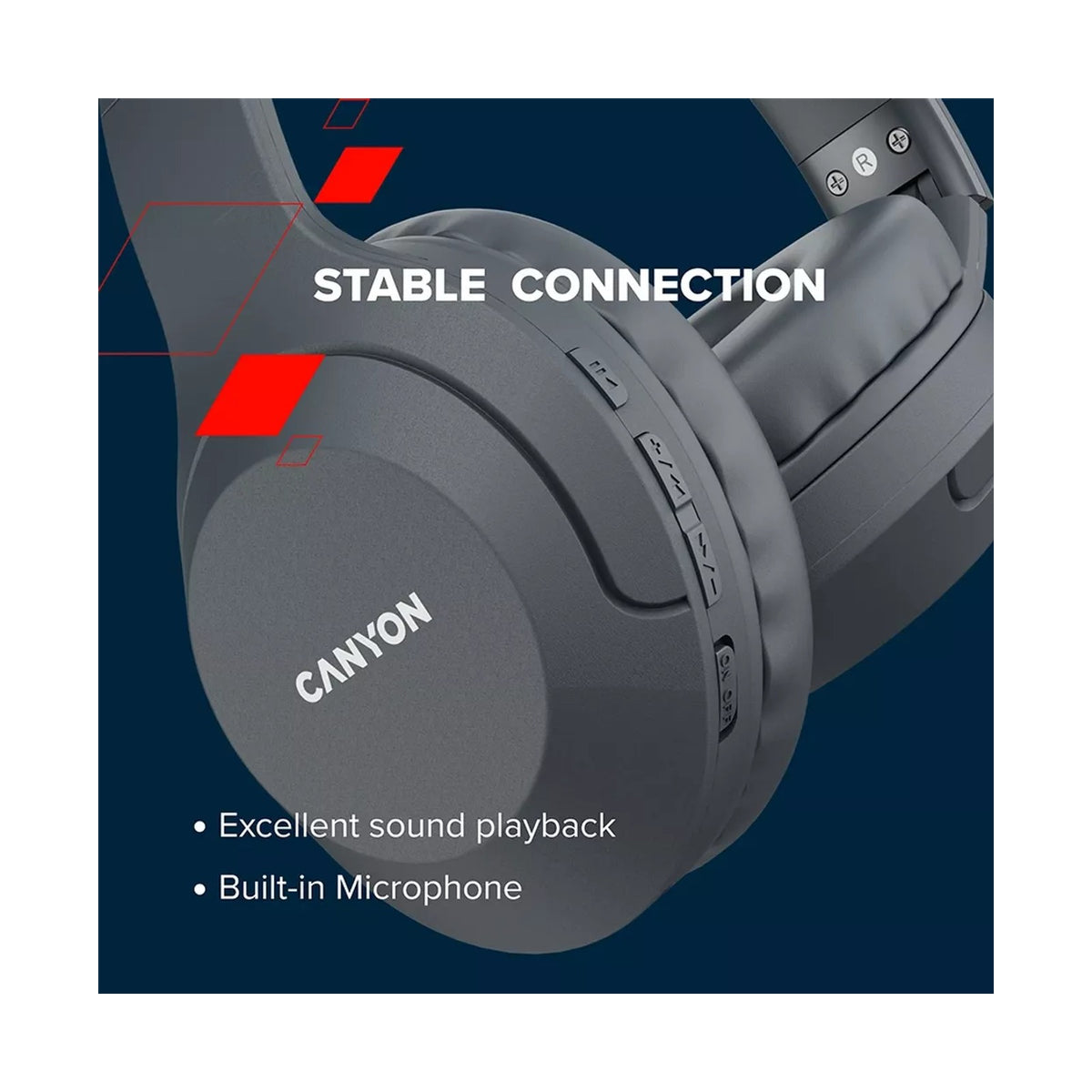 Canyon Bluetooth headset BTHS-3 Black CNS-CBTHS3DG