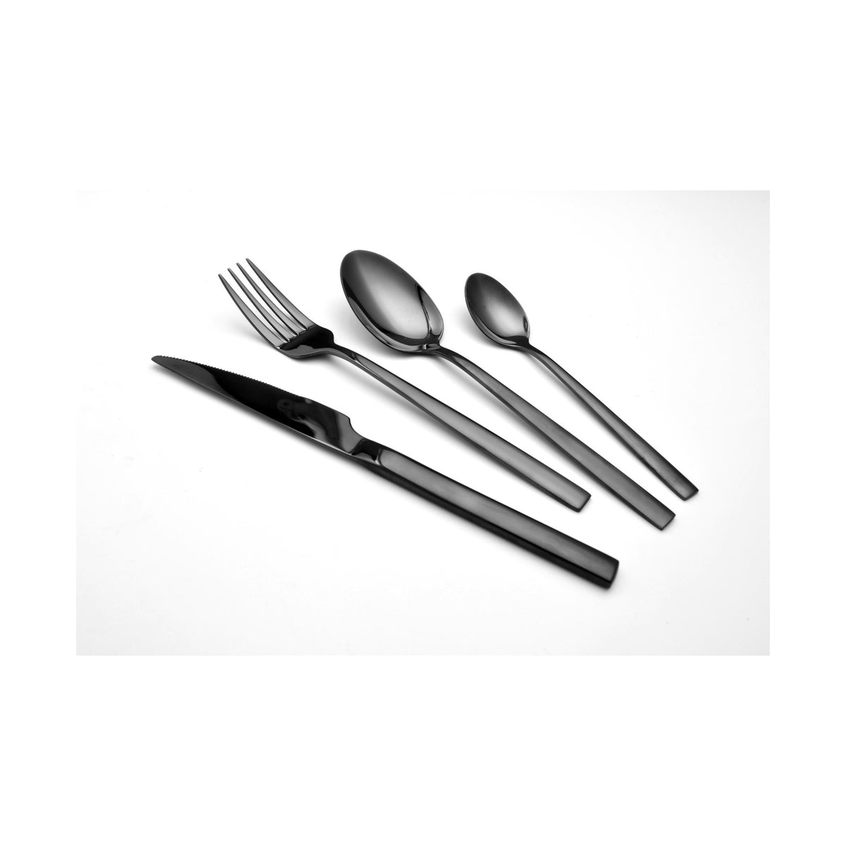Salton Black Cutlery 16pc SBC16