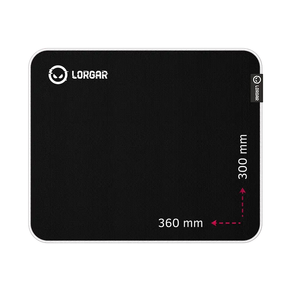 LORGAR Legacer 753 Gaming mouse pad 360mm x 300mm x 3mm LRG-CMP753