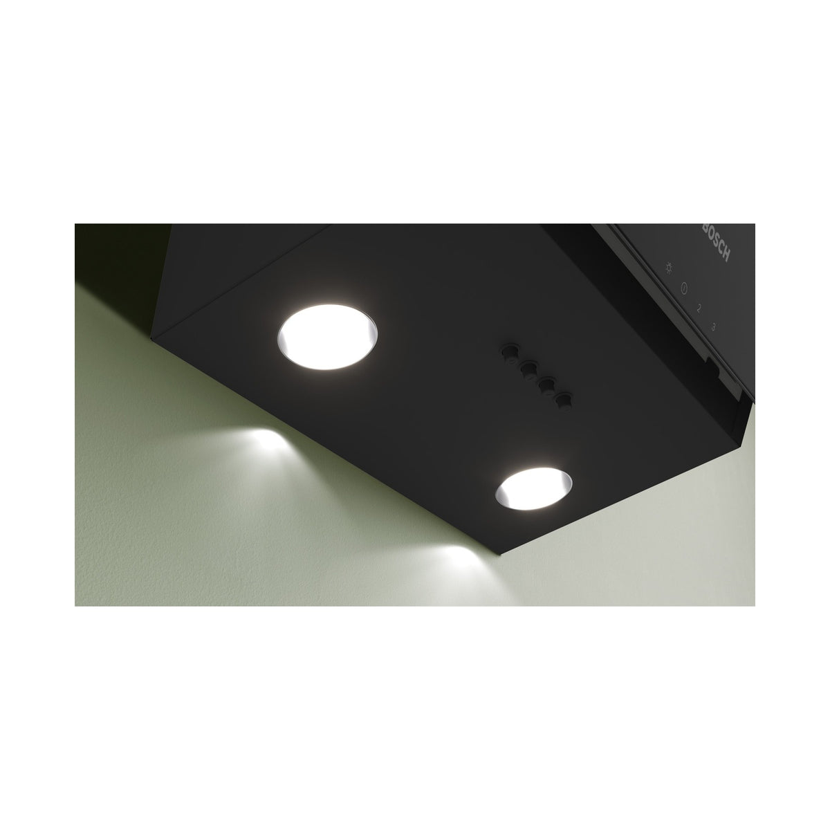Bosch Series 2 Wall mounted Extractor Hood 60cm Black DWK63PJ60Z