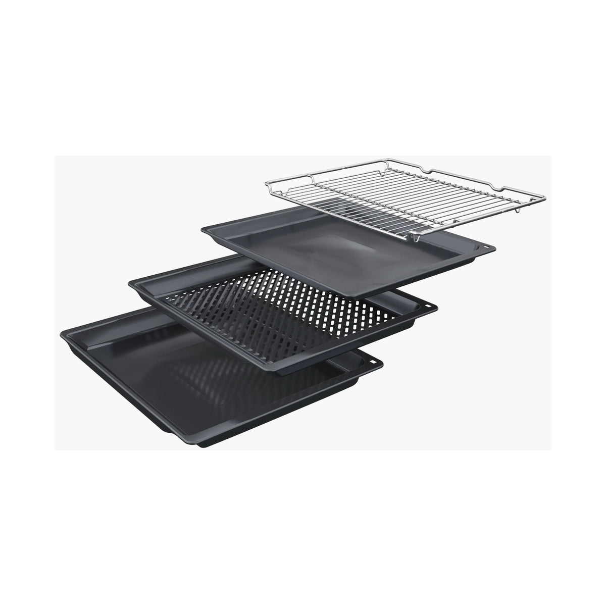 Siemens iQ700 Built in Oven with Steam and Microwave Function 60 x 60cm Black HN978GQB1