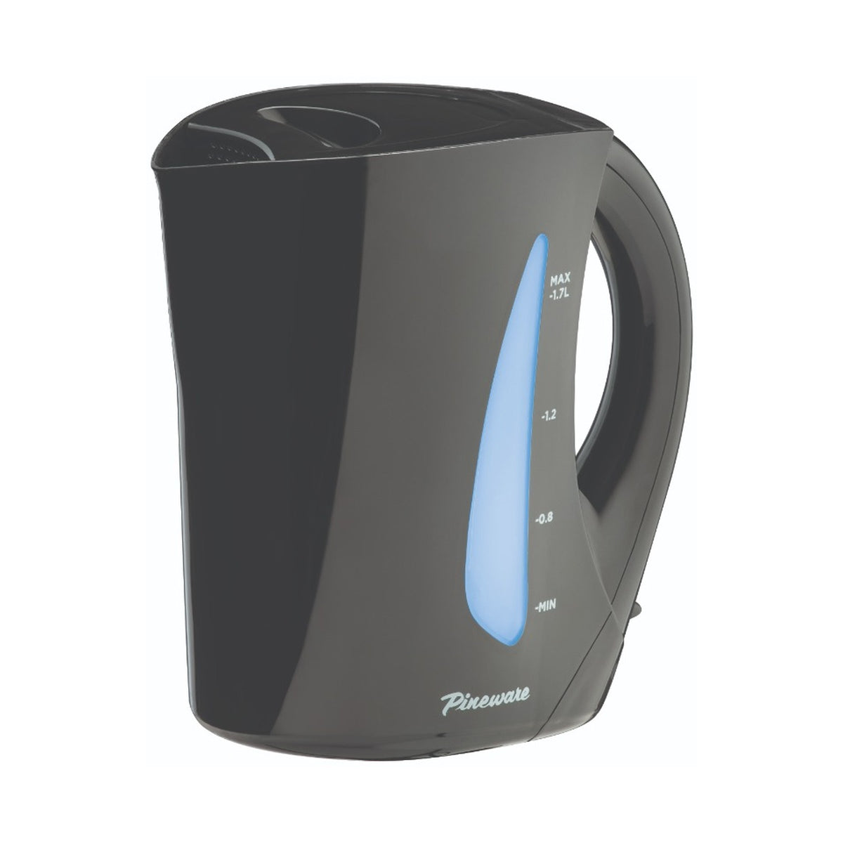 Pineware Black 1.7L Corded Kettles PSAK844