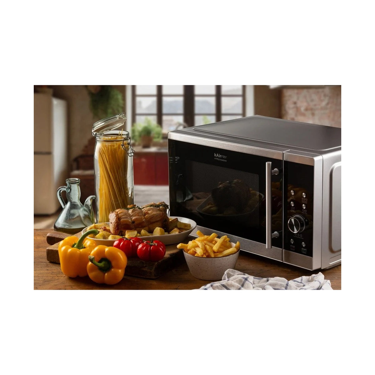 Kenwood Air Fryer Microwave & Grill Combi 30L Stainless Steel MWA30.Z00SS