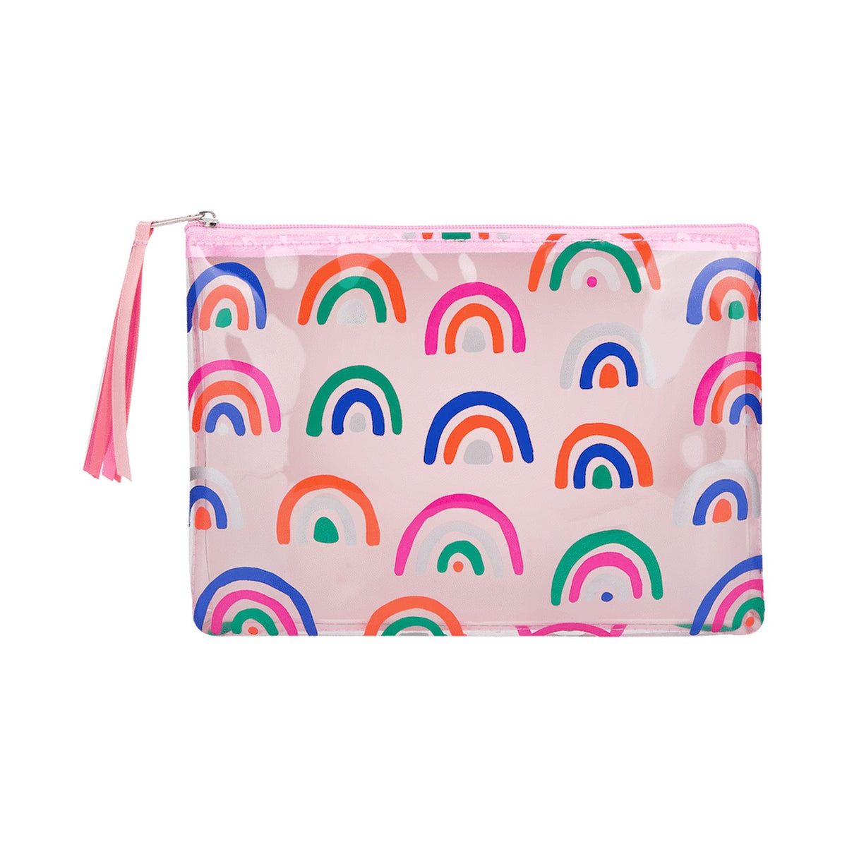 Quest Rainbow Value Pencil Case - Pink