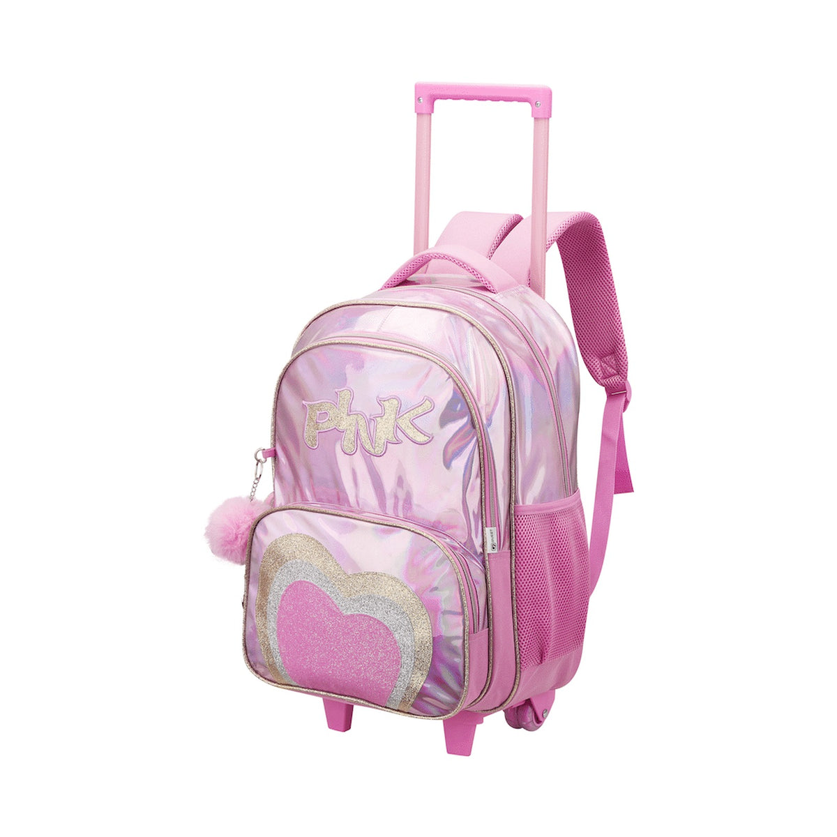 Quest Mirror-Glitz Trolley Backpack - Pink