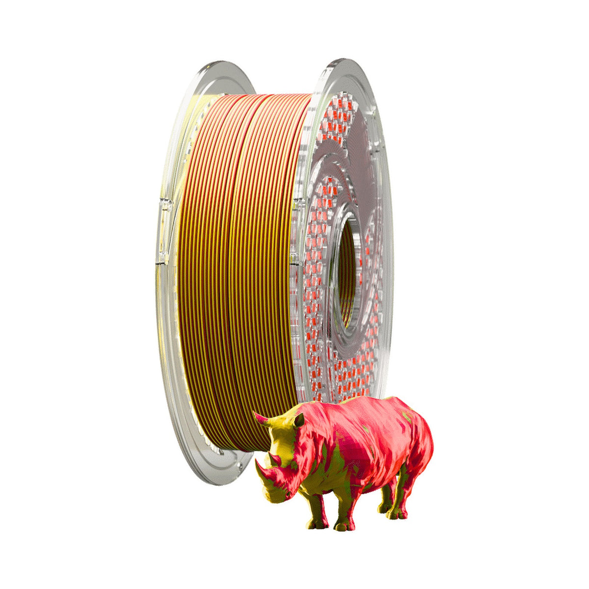 SA Filament Dual Silk PLA Filament 750g - Golden Scarlet