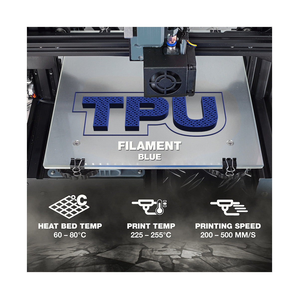 SA Filament TPU 95A Filament 500g - Blue