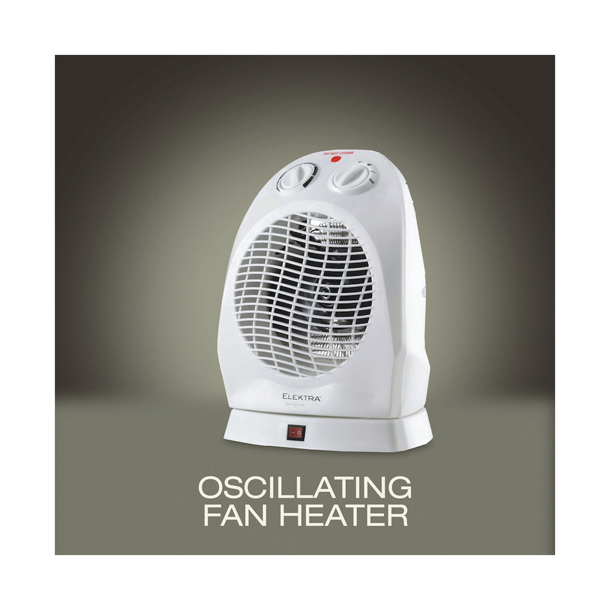 Elektra Comfort Oscillating Fan Heater