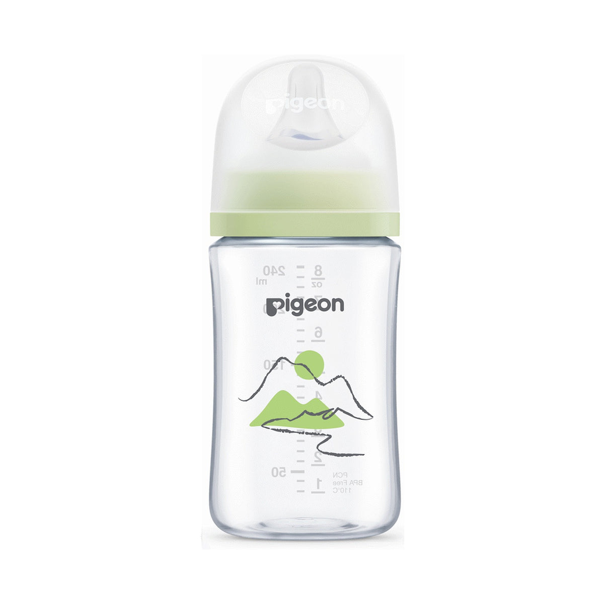 Pigeon Softouch Nursing Bottle T-Ester 240ml - Mountain