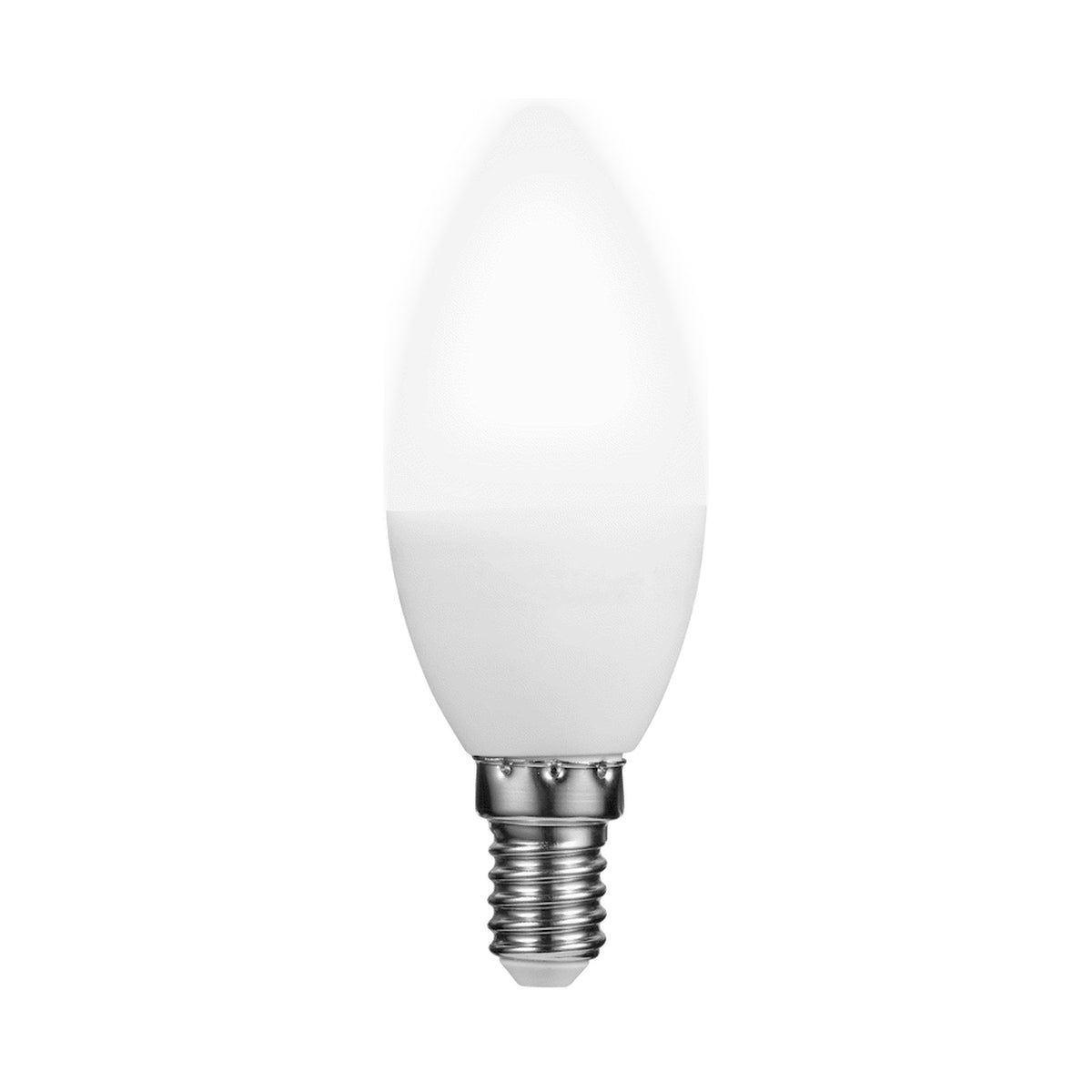 Switched 5w Candle LED Light Bulb E14 - Cool White