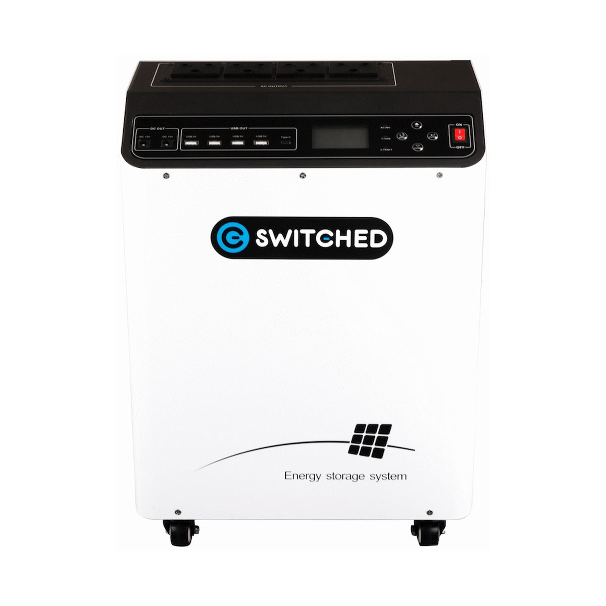 Switched 1000w LiFePo4 ESS Solar Power System