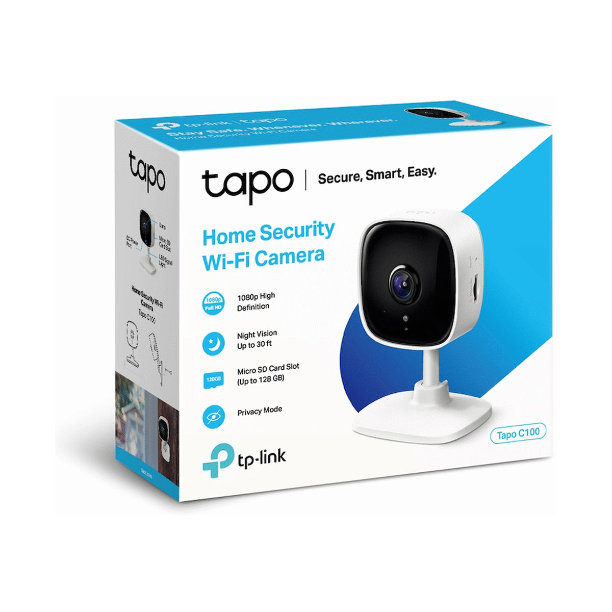 TP-Link Tapo C100 1080P Home Security Wi-Fi Camera