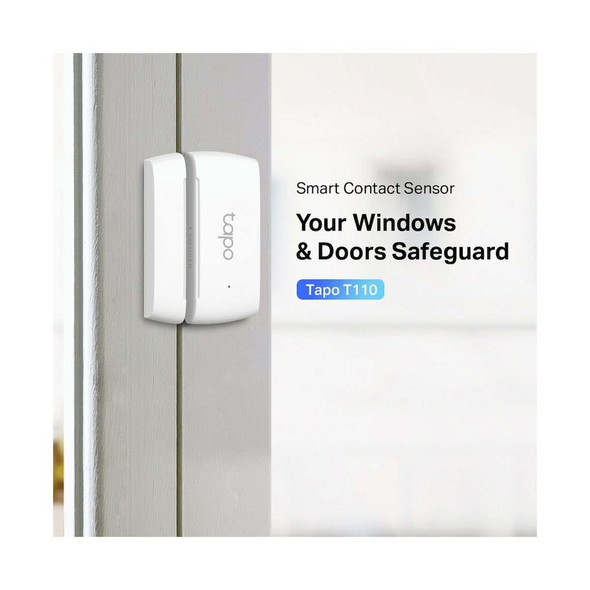 TP-Link Tapo T110 Smart 868mhz Door/Window Sensor with CR2032 Battery