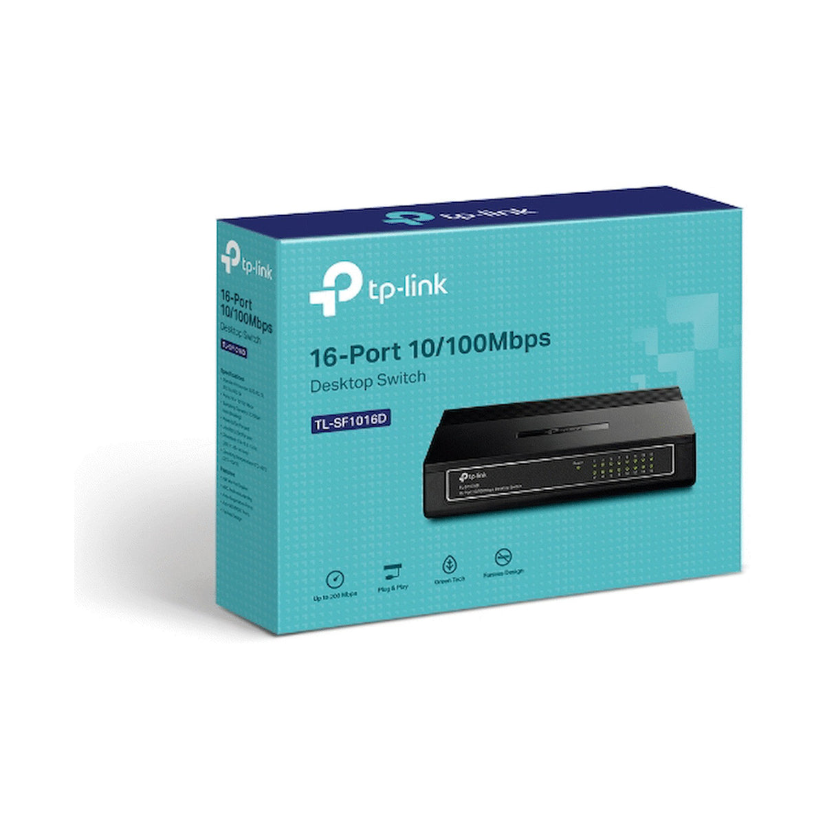 TP-Link TL-SF1016D 16-Port 10/100Mbps Desktop Switch