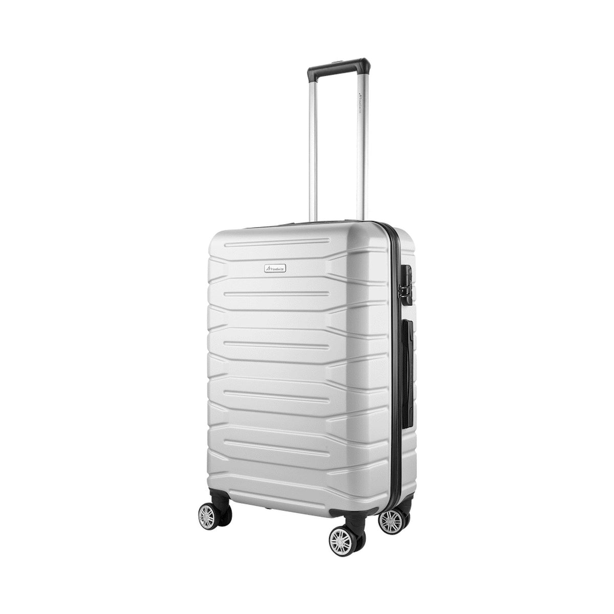 Travelwize Cabana ABS 4-Wheel Spinner 65cm Luggage - Platinum