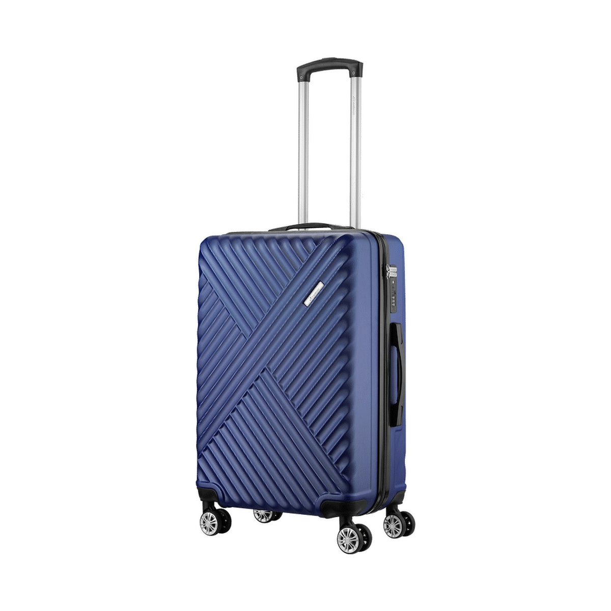 Travelwize Astra ABS 67cm 4-Wheel Spinner Luggage - Navy