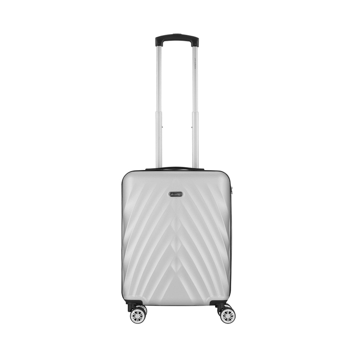 Travelwize Terra ABS 55cm 4-Wheels Spinner Luggage Silver