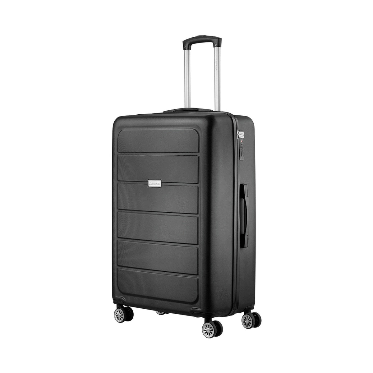 Travelwize Maple ABS 75cm 4-Wheel Spinner Luggage - Black