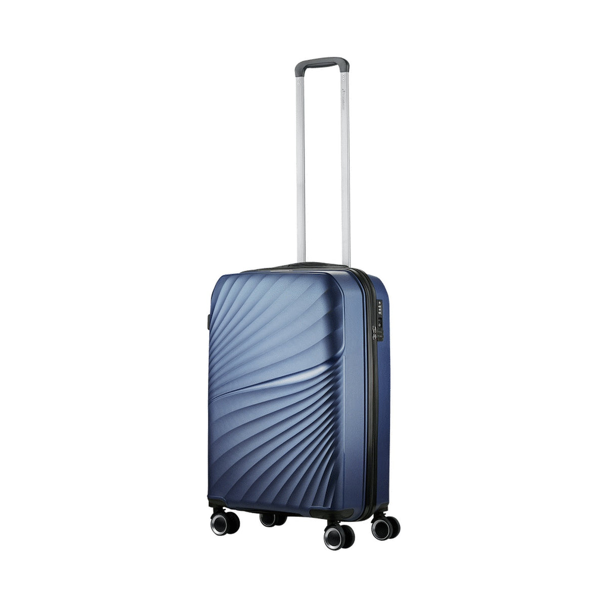 Travelwize Quartz PP 55cm 4-Wheel Spinner Luggage - Navy