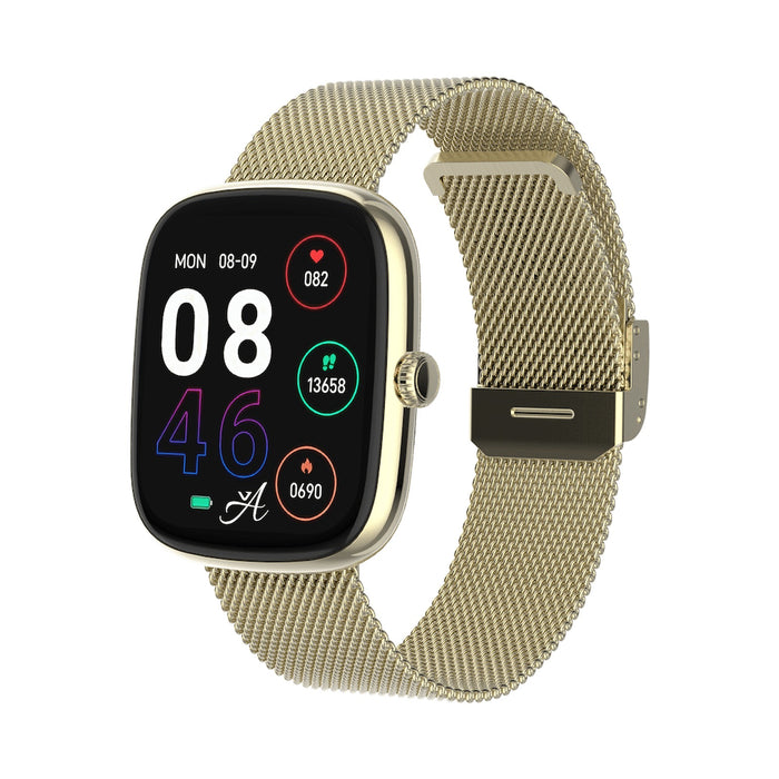 Volkano Ayla Collection Smartwatch with Milanese Strap